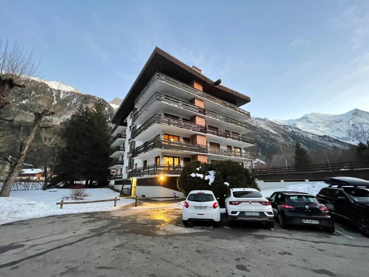 Residence Bois Du Bouchet, Appartement Vue Montagne, Calme, Parking Gratuit, Proche Centre Chamonix Exteriör bild