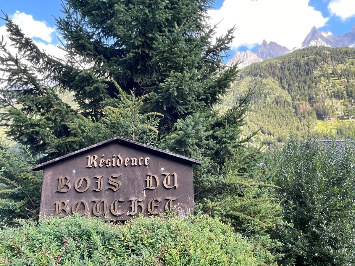 Residence Bois Du Bouchet, Appartement Vue Montagne, Calme, Parking Gratuit, Proche Centre Chamonix Exteriör bild