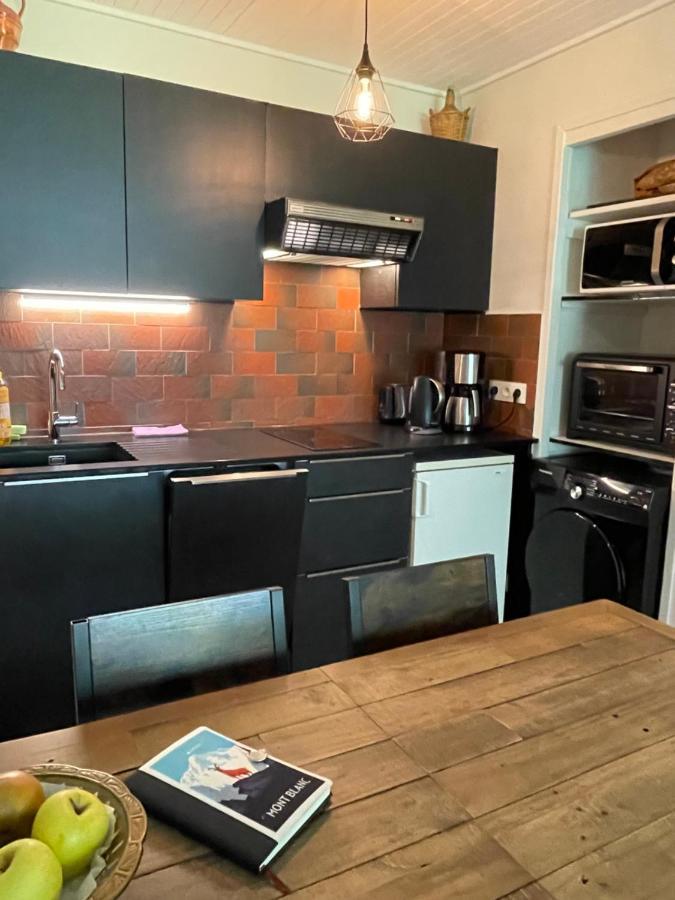 Residence Bois Du Bouchet, Appartement Vue Montagne, Calme, Parking Gratuit, Proche Centre Chamonix Exteriör bild