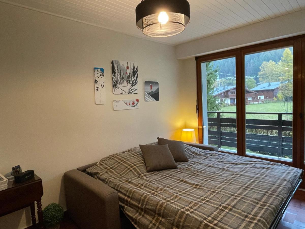 Residence Bois Du Bouchet, Appartement Vue Montagne, Calme, Parking Gratuit, Proche Centre Chamonix Exteriör bild