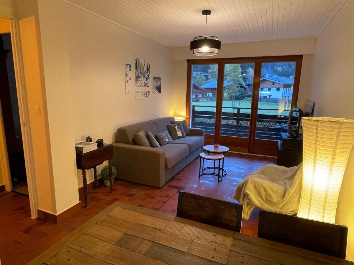 Residence Bois Du Bouchet, Appartement Vue Montagne, Calme, Parking Gratuit, Proche Centre Chamonix Exteriör bild