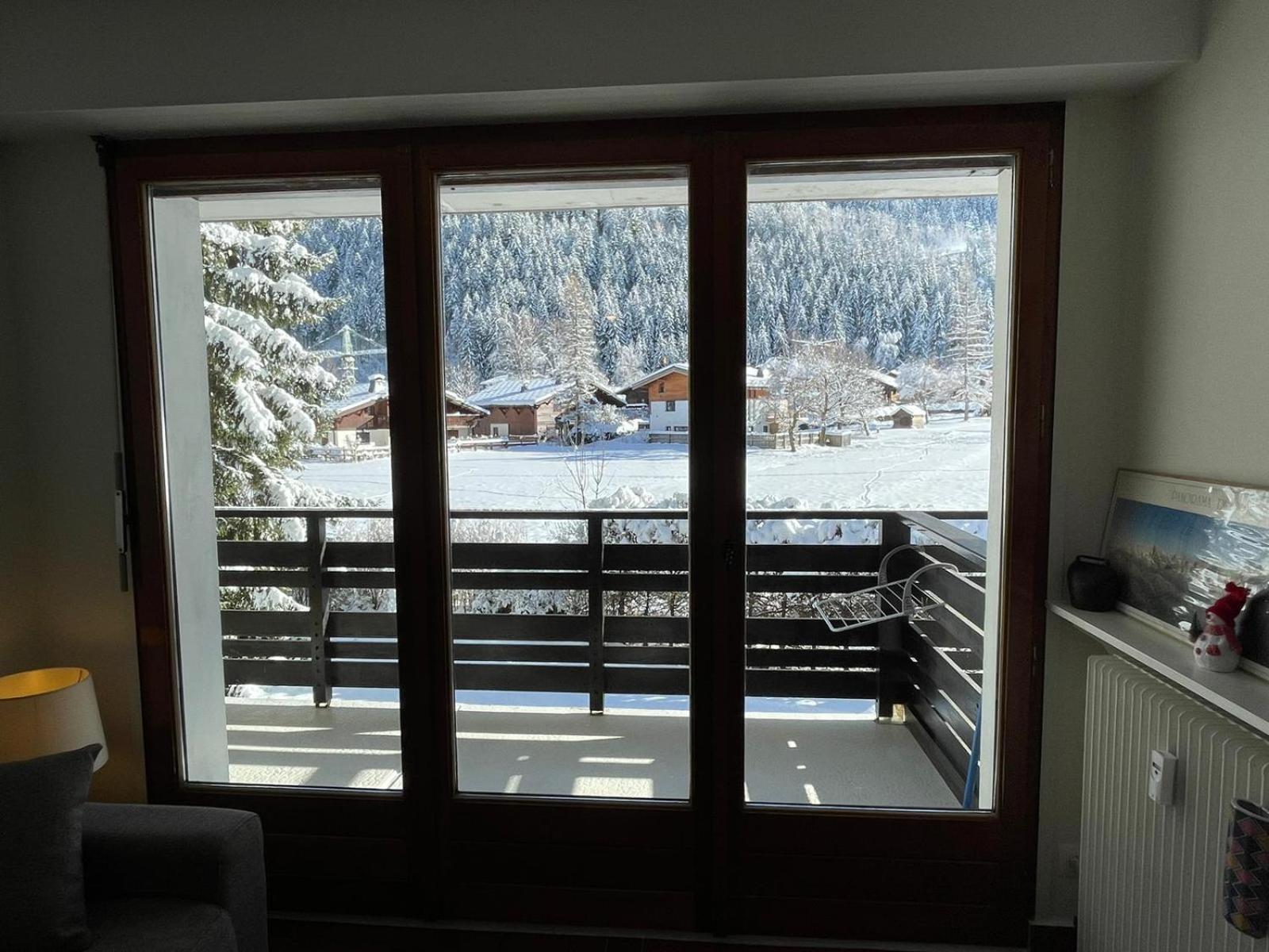 Residence Bois Du Bouchet, Appartement Vue Montagne, Calme, Parking Gratuit, Proche Centre Chamonix Exteriör bild
