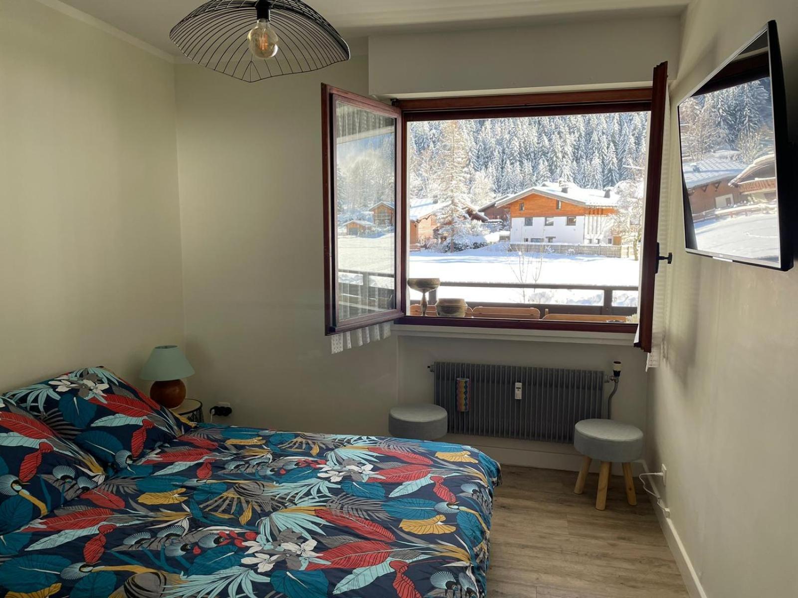 Residence Bois Du Bouchet, Appartement Vue Montagne, Calme, Parking Gratuit, Proche Centre Chamonix Exteriör bild